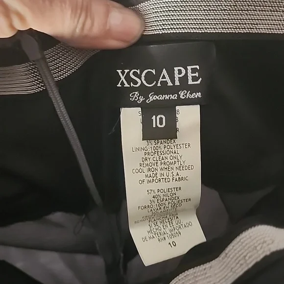 Beautiful gray mermaid dress - Picture 4 of 4